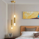 Axyaa Modern High Pendant Lamps Black Gold for Ceiling AC 220V Living Room Kitchen