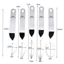 Axyaa Feather Leaves Chocolate Cake Knife Cutter - Baking Decoration & Kitchen Accessory