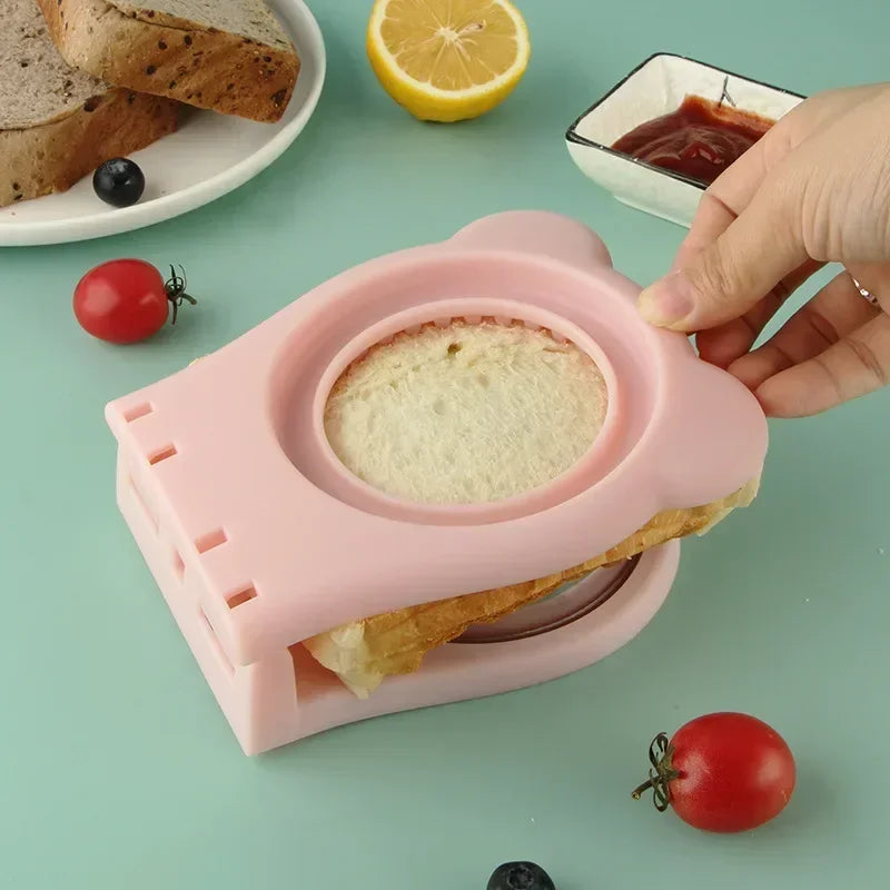 Axyaa Stainless Steel Sandwich Cutter Baking Tool for Cake Biscuit Toast Bread Mold
