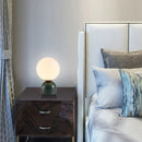 Axyaa Nordic Marble Table Lamp - Modern Glass Light for Living Room and Bedroom