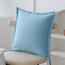 Axyaa Summer Plain Cushion Cover Ultra Soft Pillowcase for Cozy Home Decor
