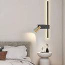 Axya LED Bedside Wall Lamp with Spotlights for Bedroom and Living Room