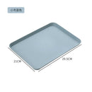 Axyaa Green Plastic Food Tray for Kitchen and Hotel Dessert Serving
