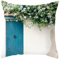 Axyaa Natural Scenery Flowers Cushion Cover Pillowcase Decor for Home Sofa