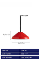 Modern Pendant Lights LED Colorful Hanging Lamp by Axyaa