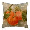 Axyaa Natural Flower Bird Linen Cushion Cover ��� Decorative Pillow Cases