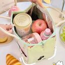 Axyaa Kawaii Thermal Lunch Bag for Women, Girls, Kids - Cute Bento Tote Pouch