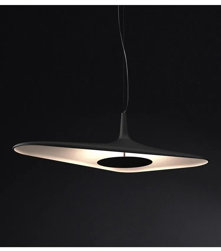 Axyaa Nordic LED Pendant Lamp for Dining Room, Modern Resin Suspend Light
