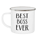 Axyaa Best Boss Ever Mug 10oz Ceramic Office Milk Cup Friends Gift