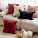 Luxurious Chenier Pillow Cover Set by Axyaa: Cozy Sofa Cushions & Bed Headboard Cases