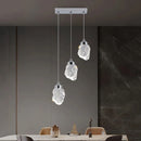 Axyaa Crystal Chandelier Pendant Light for Elegant Living Room and Bedroom Lighting