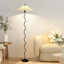 Nordic Modern Axyaa Pleated Skirt Floor Lamp for Living Room, Bedroom - E14 Table Light