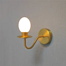 Axyaa Duck Egg Shape LED Wall Lamp Creative Nordic Design Mini Wall Light