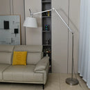 Axyaa Nordic Long Arm Rocker Floor Lamp for Office Living Room Bedroom Fishing Light