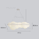 Axyaa Clouds LED Pendant Light for Modern Living Room Decoration