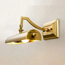 Axyaa Nordic Mirror Wall Lamp LED Retro Bedside Reading Light
