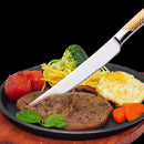 Axyaa Gold Plated Stainless Steel Cutlery Set - 24Pcs Western Tableware Fork Spoon