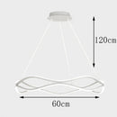 Axyaa Modern Pendant Ceiling Chandeliers for Indoor Dining Room Lighting