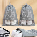 Axyaa Shoe Storage Bag Closet Organizer Non-Woven Portable Waterproof Hanging Bag