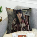 Jenna Ortega Body Pillow Cover 40x40 - Axyaa Decorative Cushion Case