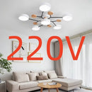 Axyaa LED Chandelier 3-Color Light - Modern Nordic Ceiling Pendant Lamp