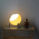 Axyaa Retro Glass Table Lamp for Bedroom and Living Room