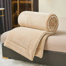 Axyaa Cozy Milk Fleece Blanket | Queen Size Multi-functional Plush Bed Throw