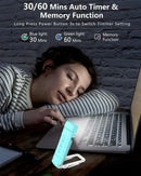 Axyaa Reading Light with Timer & 3 Amber Colors | Rechargeable & Dimmable Clip-on Bookmark