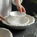 Axyaa Ceramic Soup Noodle Bowl for Hotel Restaurant High-end Dining