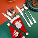 Axyaa Christmas Stainless Steel Tableware Set, Main Meal Cutlery Gift