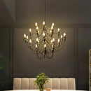 Axyaa Modern Stairwell Pendant Light Chandelier for Hall Hotel Kitchen Bedroom Decor