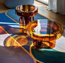 Axyaa Crystal Chandelier: Elegant Round Lamp for Luxurious Living, Dining, and Bedroom