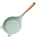 Silicone Filter Colander Spoon Strainer Kitchen Tool by Axyaa