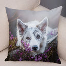 Scottish Border Collie Pillowcase - Axyaa Dog Print Decor Cushion Cover