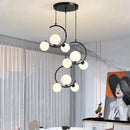 Axyaa Modern LED Ceiling Chandeliers for Home Decor & Lighting