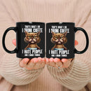 Axyaa Cat Black Coffee Mug - Unique 13 Designs for Coffee Lovers