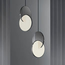 Axyaa Modern Gold Ring Pendant Light with LED Nordic Design