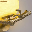 Axyaa Modern Marble LED Wall Lamp for Home Decor