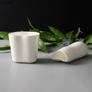 Axyaa Ceramic Gravy Boat Set: Creative Irregular Design for Specialty Tableware