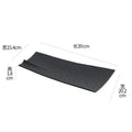 Axyaa Matte Ceramic Sushi Plate Long Strip Fish Dish Molecular Cuisine Tableware
