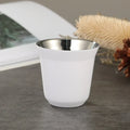 Axyaa 80ml Stainless Steel Double Wall Coffee Cup Set - Portable High Quality Insulated Drinkware