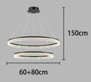 Axyaa Modern LED Pendant Light Chandeliers for Living and Dining Room