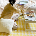 Axyaa Plaid Comfort Living Room Rug