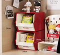 Axyaa Desktop Tea & Coffee Storage Organizer Bin with Clear Drawers