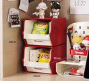 Axyaa Desktop Tea & Coffee Storage Organizer Bin with Clear Drawers