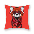 Axyaa Nordic Wind Dazzle Cartoon Print Pillowcase Sofa Cushion Cover