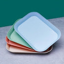 Axyaa Wheat Straw Storage Tray Set: Snack Plate, Fruit Bowl, Breakfast Bread Tray