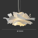 Axyaa White Flower Chandelier for Modern Living Room and Bedroom