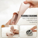 Axyaa Magnetic Closure Silicone Cosmetic Bag for Travel with Brush Pouch