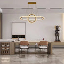Modern LED Pendant Light by Axyaa: Stylish Chandeliers for Living & Dining Room Lighting